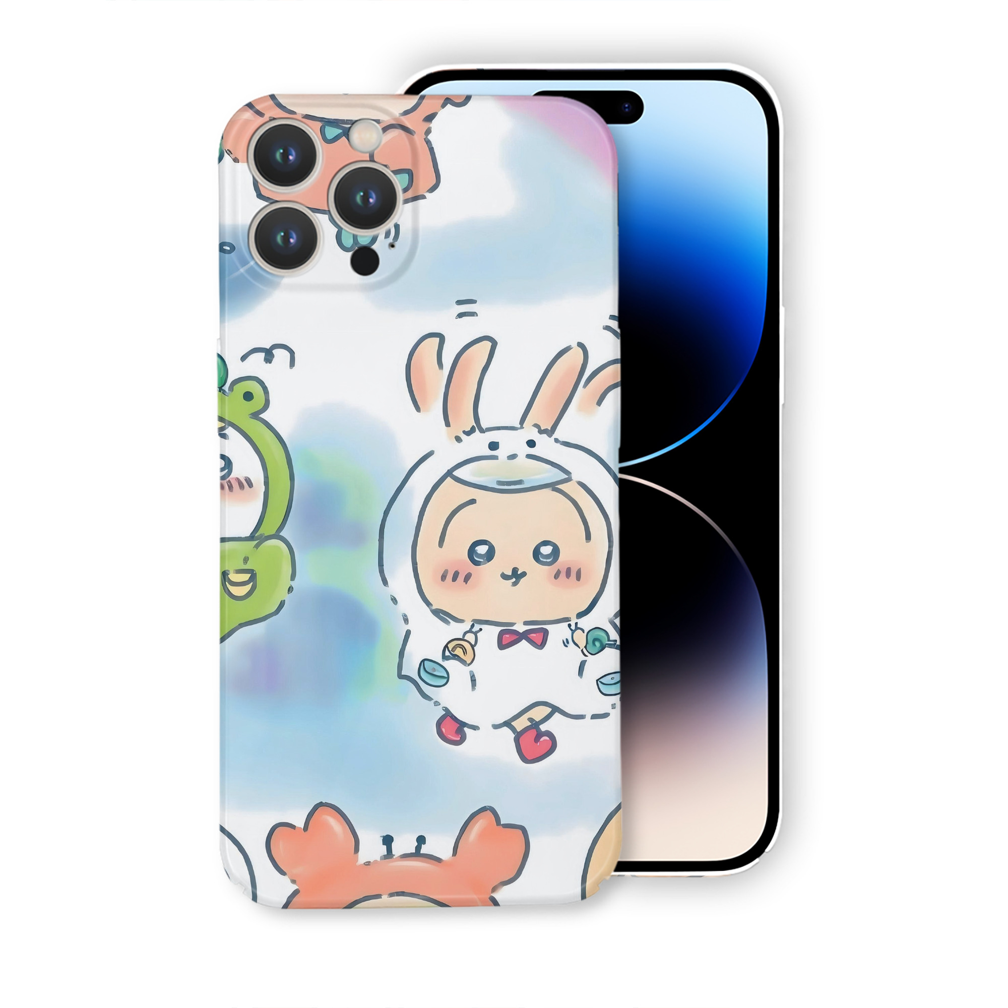 （画像用） ちいかわ Chii-kawa 【iPhone 14シリーズ対応】ハードケース